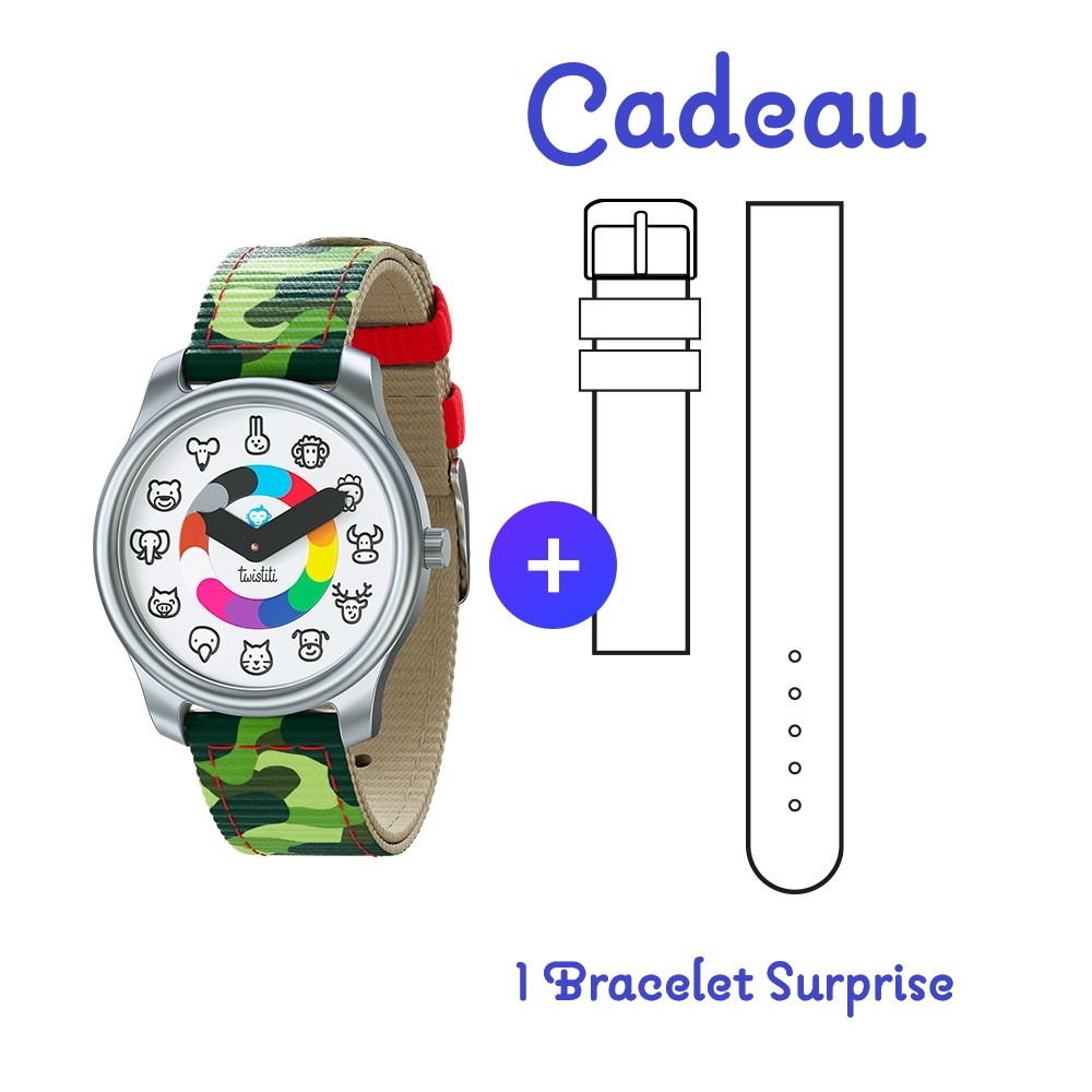 Animaux Jungle + 1 Bracelet Surprise
